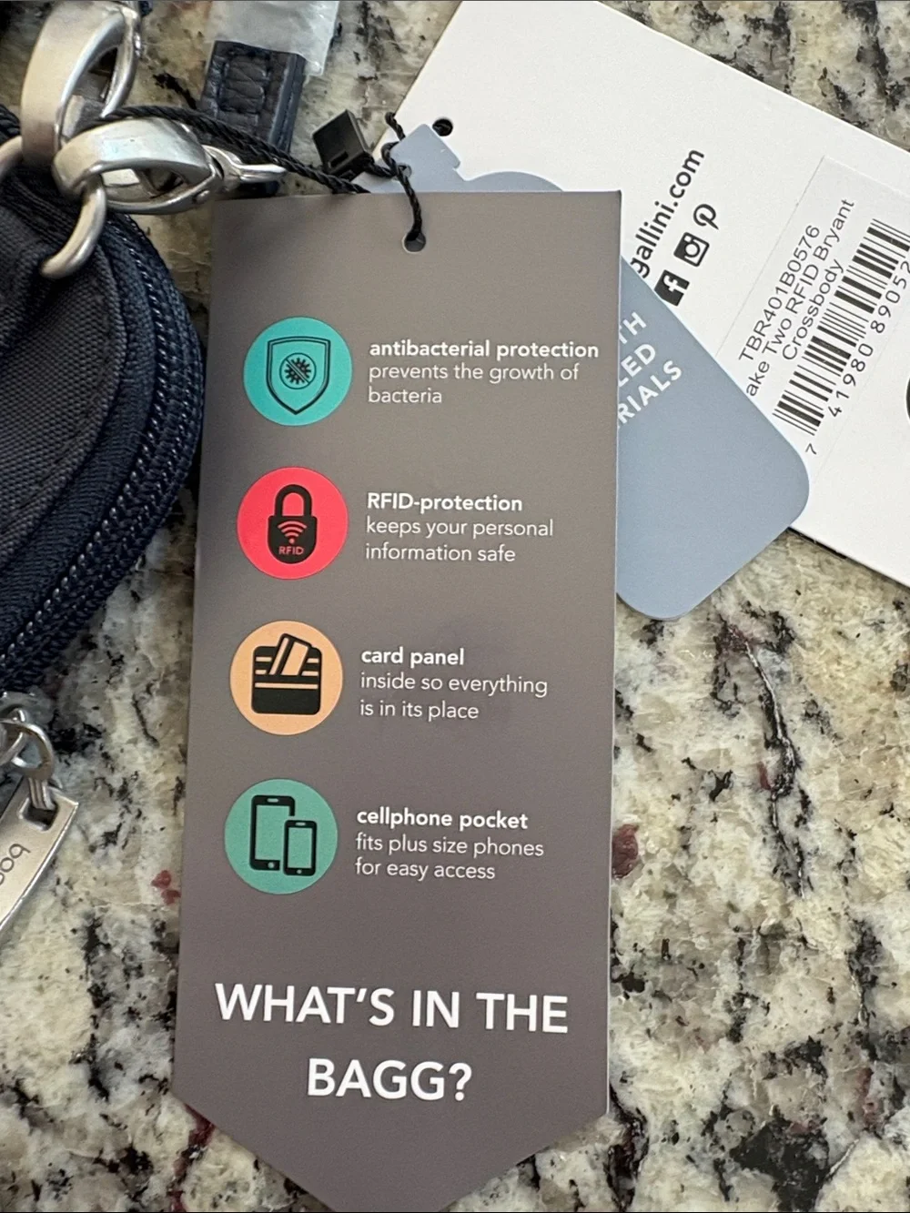 New Baggallini Take Two Crossbody